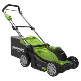 Akku-Mäher 40V 4Ah 41 cm Greenworks G40LM41K4 - 2504707UB