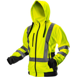 Arbeiten mit hoher Sichtbarkeitsjacke, Gelb, Größe l