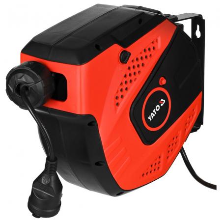 Yato YT-81220 enrollacables 1 salidas AC 20 m