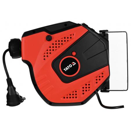 Yato YT-81220 enrollacables 1 salidas AC 20 m