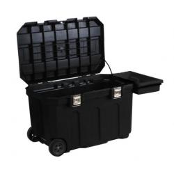 Stanley MOBILE Job Chest caja para equipo Maletín con ruedas Negro