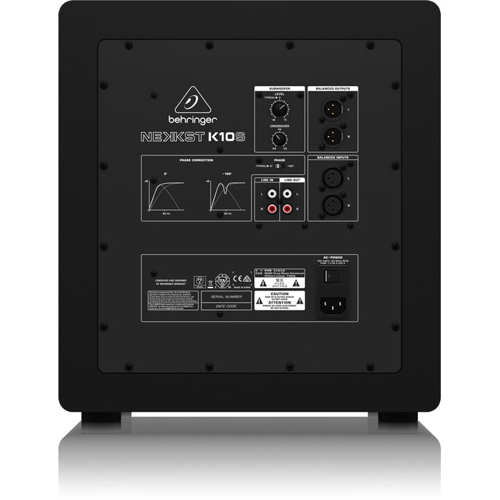 Behringer K10S Noir Caisson de basse actif