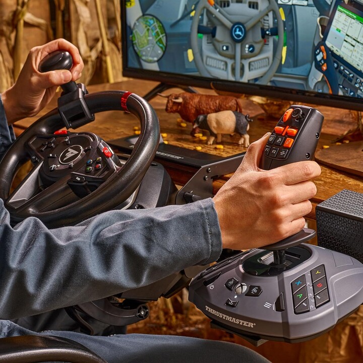 Thrustmaster SimTask FarmStick joystick grigio/nero