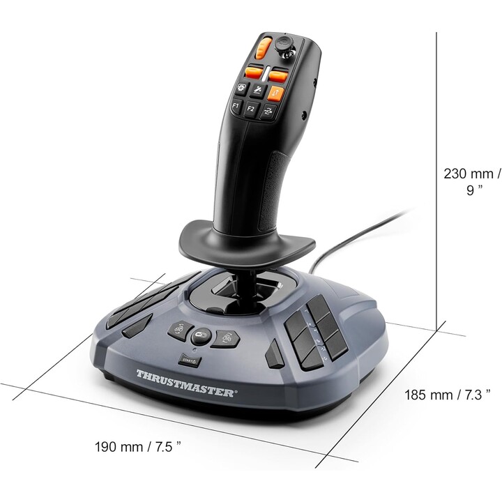Thrustmaster SimTask FarmStick, multifunctional joystick for farming - for PC