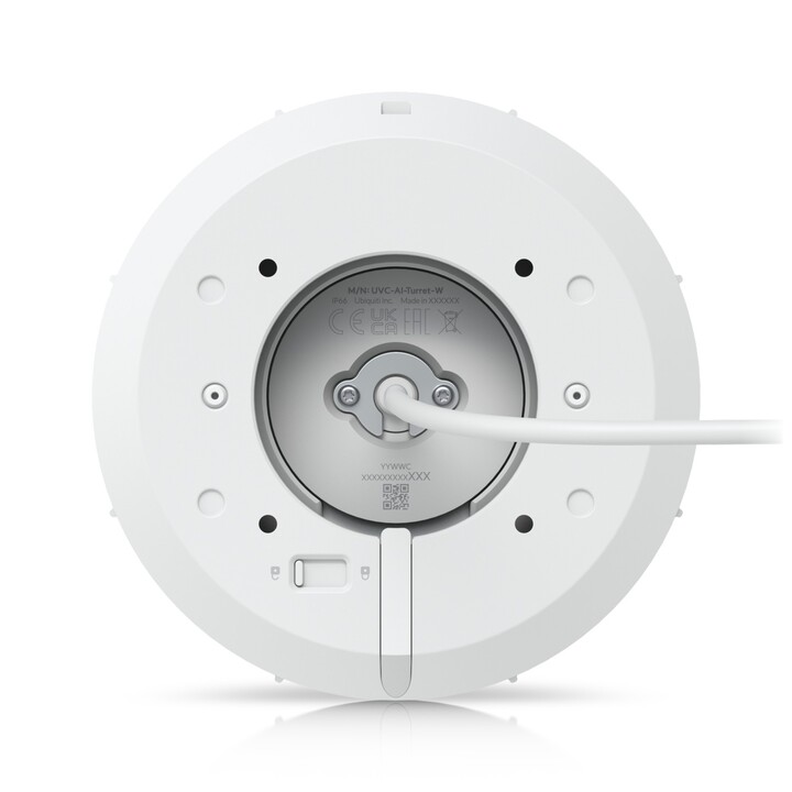 Ubiquiti Uvc-ai-turret-w | Caméra IP | 4K, 1xgbe Rj45, Ip66, Poe+