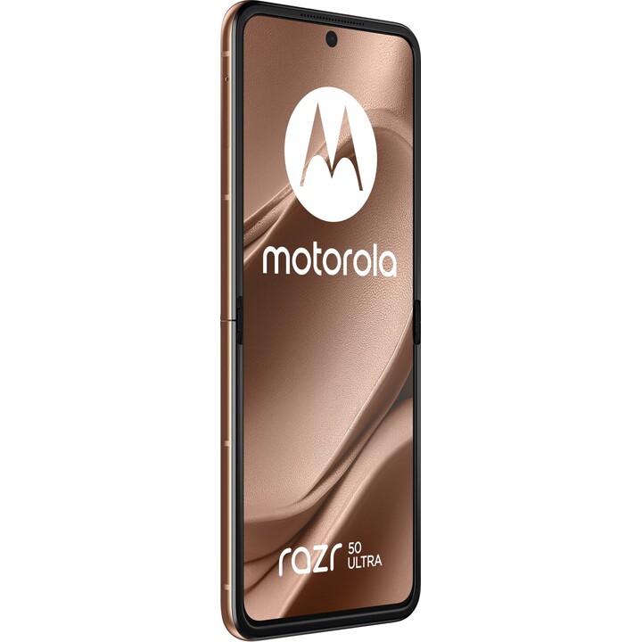 Motorola Razr 50 Ultra 5G 12GB 512 GB, 17,5 cm (6,9) Dual Sim, Android 14, USB-C, 165Hz, Mocha Marrone