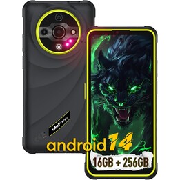 Ulefone Armor X31 Pro 5G, teléfono resistente, 16GB+256GB, Android 14, 6.56, 120Hz, 64MP+25MP+Cámara de 16MP, 6050 mAh, verde