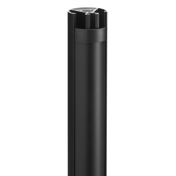 Vogels Puc 2408 Connect-it-Stange 80 cm schwarz schwarz (puc2408b)