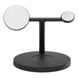Belkin BoostCharge Pro Headphones, Smartphone, Smartwatch Black USB Wireless Charger Fast Charging Indoor