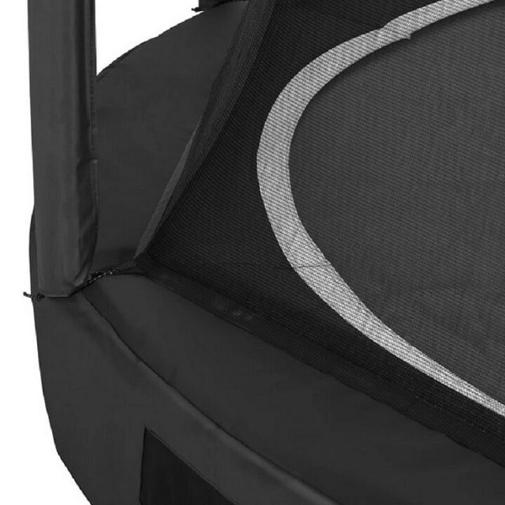 Trampolino Premium Ground Combo 396 cm nero