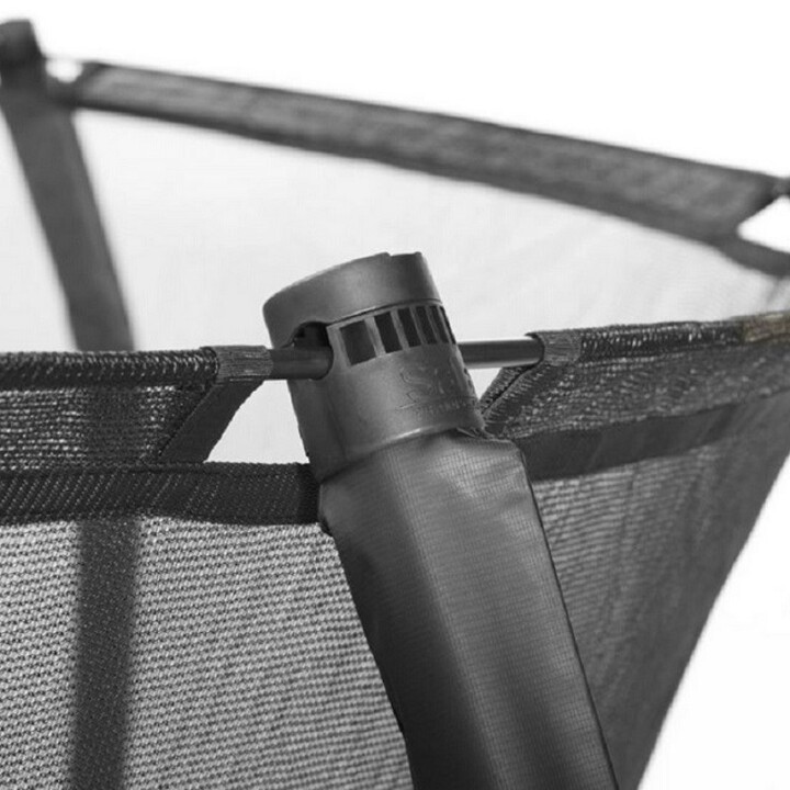 Trampolino Premium Ground Combo 396 cm nero