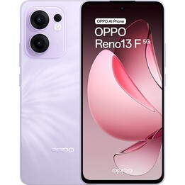 Oppo Reno13 F 5G, 8+256 GB, smartphone con AI, 6,67 schermo AMOLE, viola