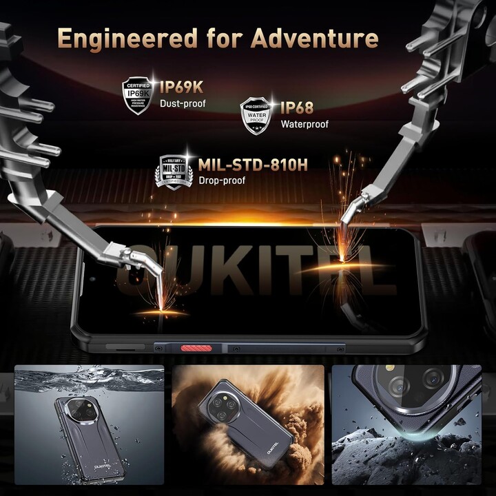 Oukitel WP39 Pro 5G 12GB/512GB Gris