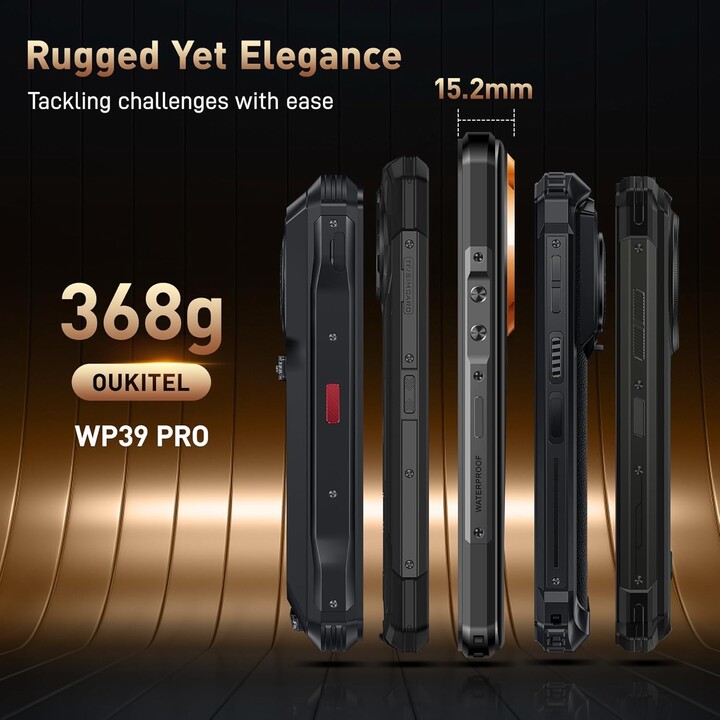 Oukitel WP39 Pro 5G 12GB/512GB Gris