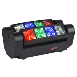 LIGHT4ME Spider MKII Turbo - Effet LED RGBW 8x3W