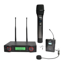 DNA Professional VM Dual Vocal Head Set - Sistema di microfono wireless