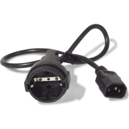 Câble d´alimentation APC C14 m / Schuko h 0,6 m
