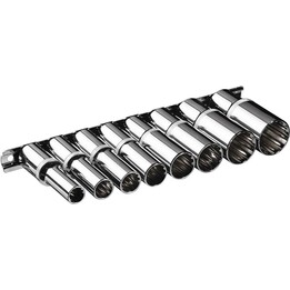 8 piezas 1/2 Conjunto de zócalo de spline esférico profundo