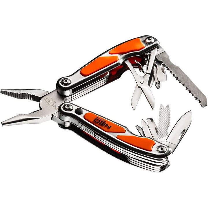 Multi function tool, 12 elements, with LED