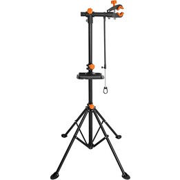 Neo Tools 91-014 Suporte de serviço para bicicletas com estrutura de aço ajustável profissional, preto