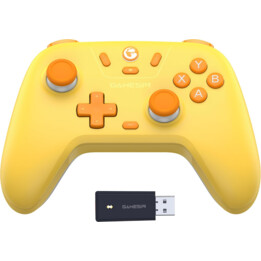 Contrôleur GameSir T4 Nova Lite Sans Fil Jaune - Pour Nintendo Switch/PC/Smartphone/Tablette/iOS/Android TV Box - Avec Effet Hal