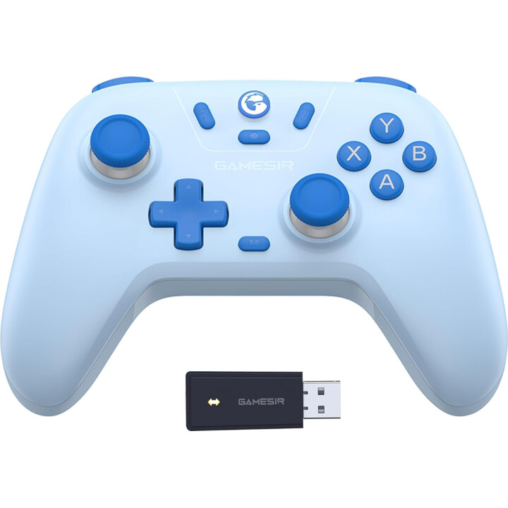 Controller GameSir T4 Nova Lite Wireless Blu - Per Nintendo Switch/PC/Smartphone/Tablet/iOS/Android TV Box - Con Effetto Hall