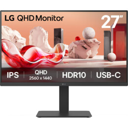 LG 27BA65QB-B Monitor LED 27" 2560 x 1440 WQHD
