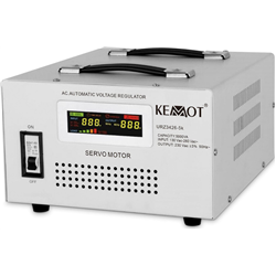 Estabilizador de tensão automática Kemot MSER-5000 (5000 VA, servo motor)