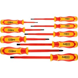 Ensemble de tournevis 1000v, 9 pièces