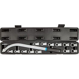 NEO TOOLS 11-169 chiave per tenditore puleggia, 14 pezzi, nero