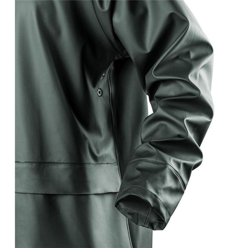 Chaqueta de lluvia PU/PVC, EN 343, tamaño XL