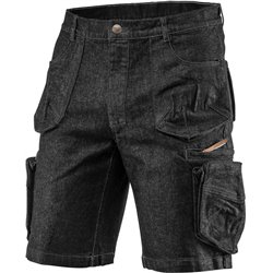 Denim pantalones, negro, tamaño M