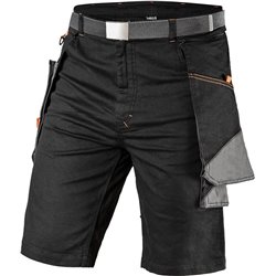 Pantalons courts de travail HD Slim, ceinture supplémentaire, taille M