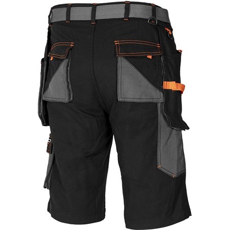 Pantalons courts de travail HD Slim, ceinture supplémentaire, taille M