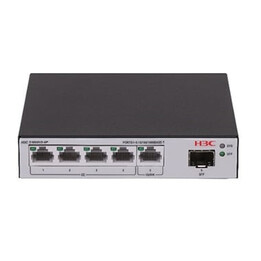 H3c ls-1600v2-6p-gl verwalteter Switch L2 Gigabit Ethernet (10/100/1000) schwarz, grau