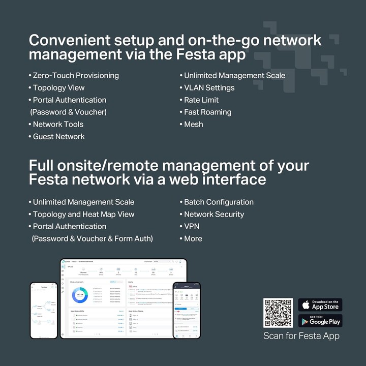 Semi-manageable switch tp-link festa fs308g 8xrj45 gb metal casing 1x poe input management applies