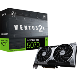 Placa de vídeo MSI GeForce RTX 5070 VENTUS 2X OC 12 GB GDDR7 DLSS4