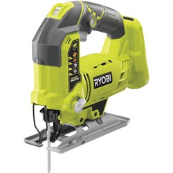Ryobi One+ Windless Flush Cut Jigsaw com laser 18V - R18JS -0, sem bateria e carregador