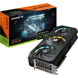 GIGABYTE GeForce RTX 5090 GAMING OC 32G Grafikkarte Schwarz