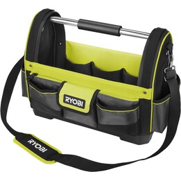 Ryobi RSS LOT1 offene Werkzeugtasche 38 L mit professioneller Aufbewahrung und Organisation, Grün