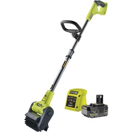 Ryobi RY18PCB-0, Limpiador de Superficies de Patio ONE+ de 18V, Cepillo de Nylon de Alto Rendimiento, Verde/Negro