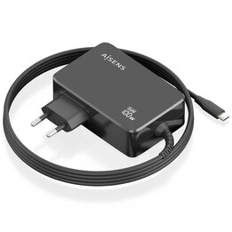 Aisens GaN Laptop Ladegerät ASCH-1PD100WL50-BK USB Typ-C/ 100W/ Automatisch/ Spannung 5-20V