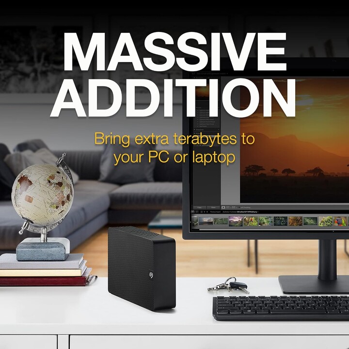 External HDD|SEAGATE|Expansion|STKP24000400|24TB|USB 3.0|Drives 1|Black|STKP24000400
