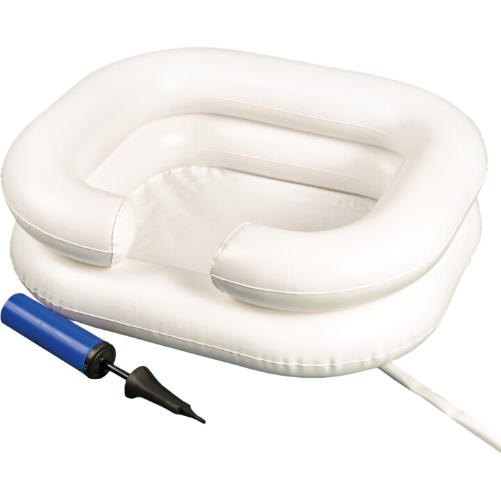 Piscina inflable con lavado