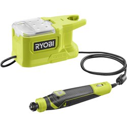Mini outil rotatif avec 15 accessoires 18V un + (sans batterie) RRT18-0
