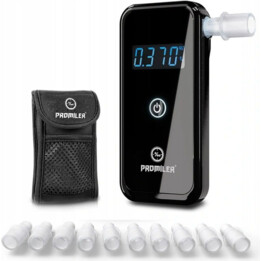 Breathalyzer AL7010, semiconductor, range 0/4‰, battery, 2x AA, 105x50x18mm, 98g
