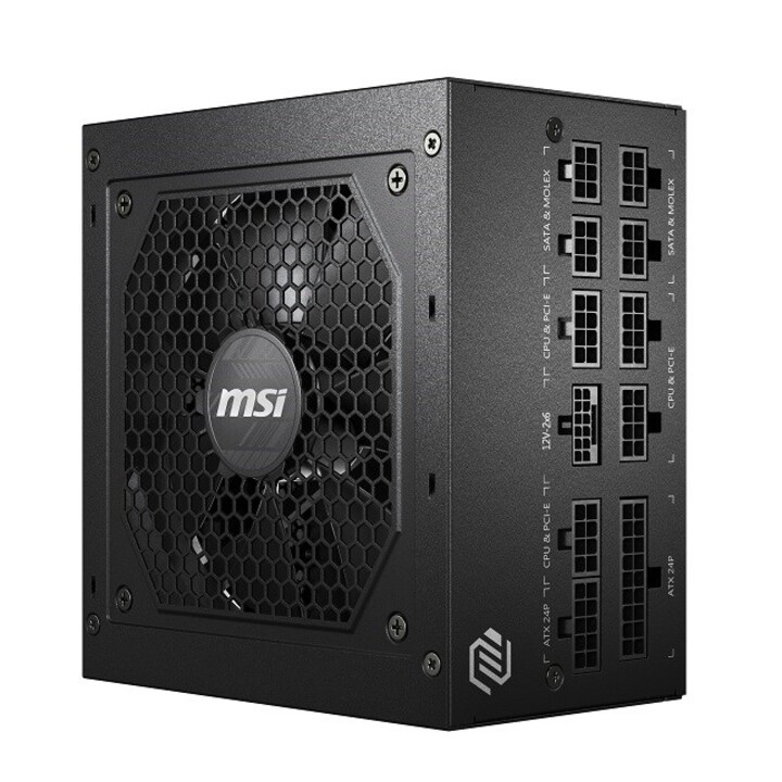 MSI MAG A750GL 750W PCIE5 II 80+ Gold Power Supply (306-7ZP8D11-CE0)