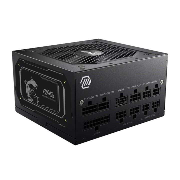 MSI MAG A750GL 750W PCIE5 II 80+ Gold Power Supply (306-7ZP8D11-CE0)
