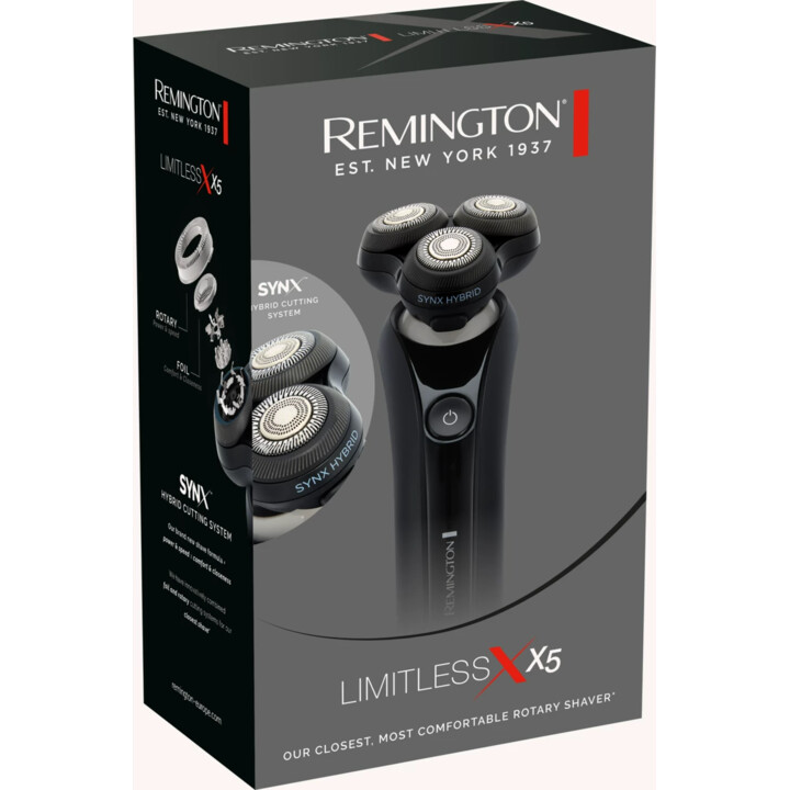 Remington shaver xr1755 x5 wet&dry 50min