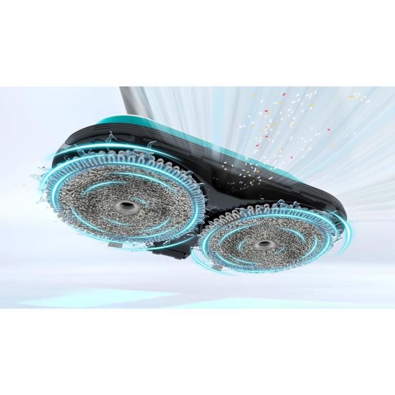 Bosch BCS71HYG4 Aspiradora, aspiradora y mopa sin cable 2 en 1 Unlimited 7 ProHygienic Aqua White